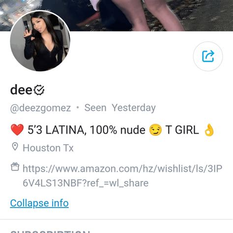 deezgomez leak|dee OnlyFans 